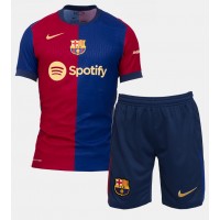 Camiseta Barcelona Frenkie de Jong #21 Primera Equipación para niños 2024-25 manga corta (+ pantalones cortos)